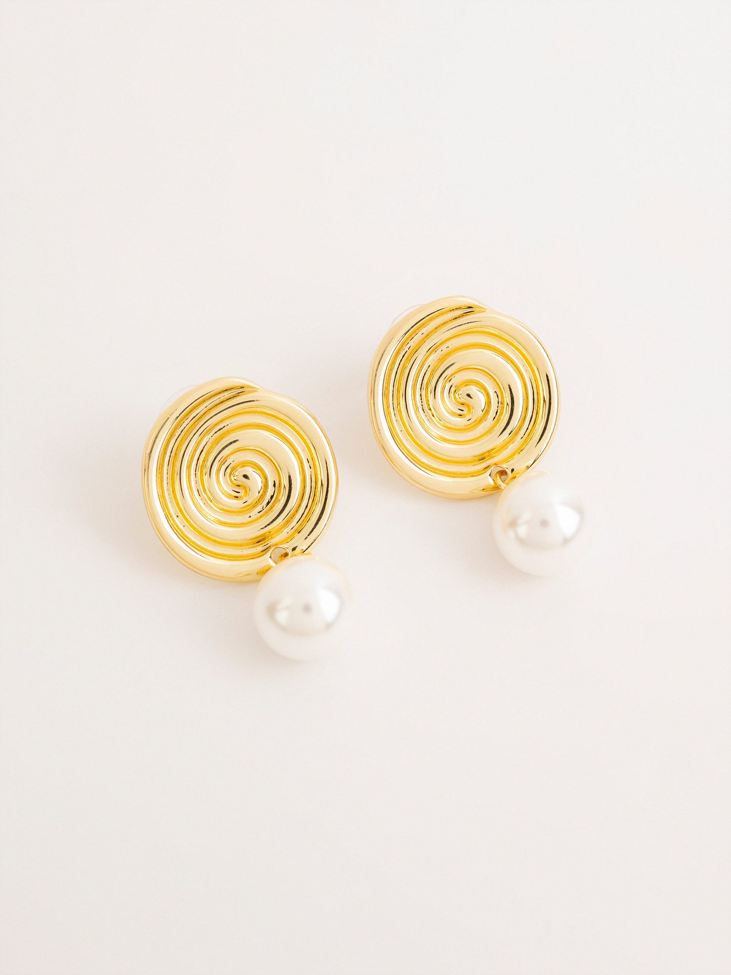 Spiral Drop Earrings