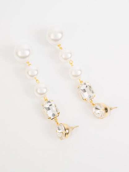 Dangle Pearl Earrings