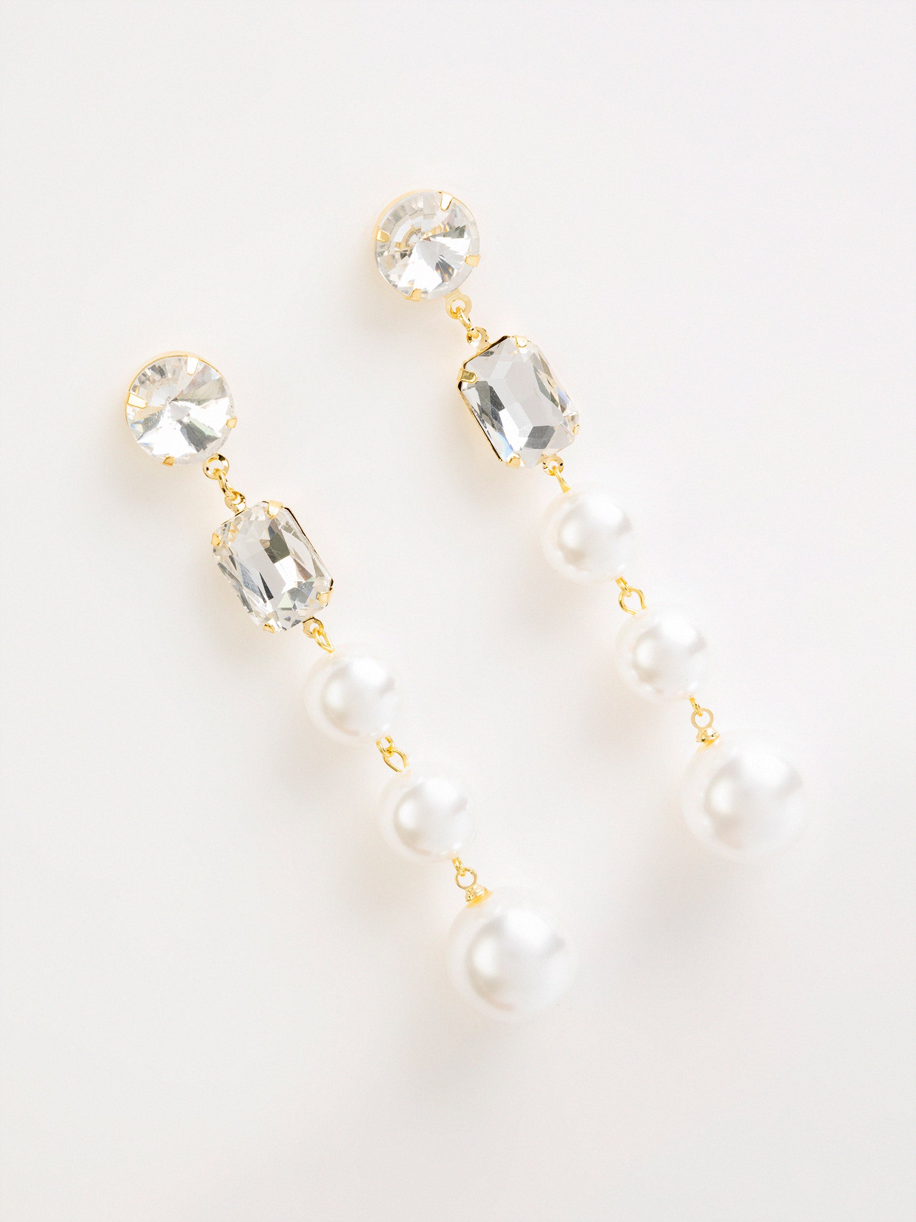 Dangle Pearl Earrings - Limelightpk
