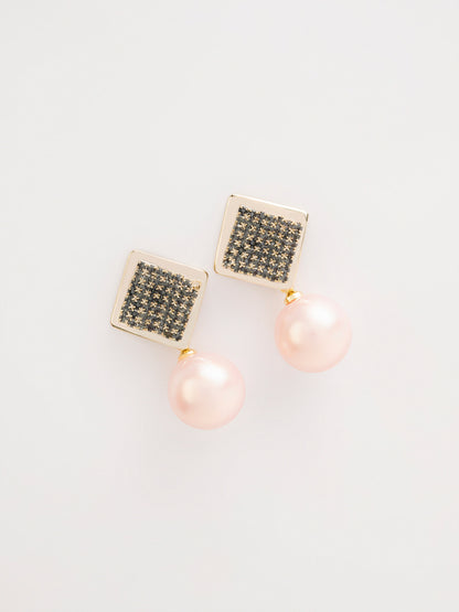 Square Stud Earrings