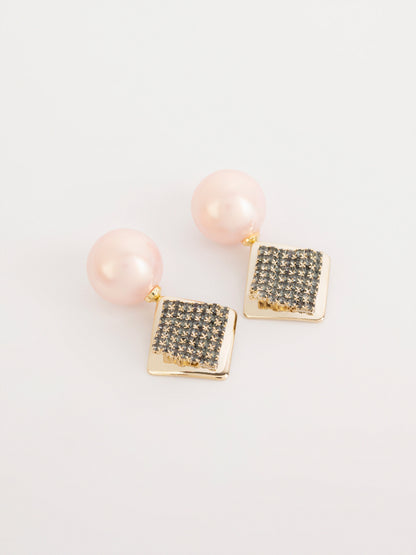 Square Stud Earrings