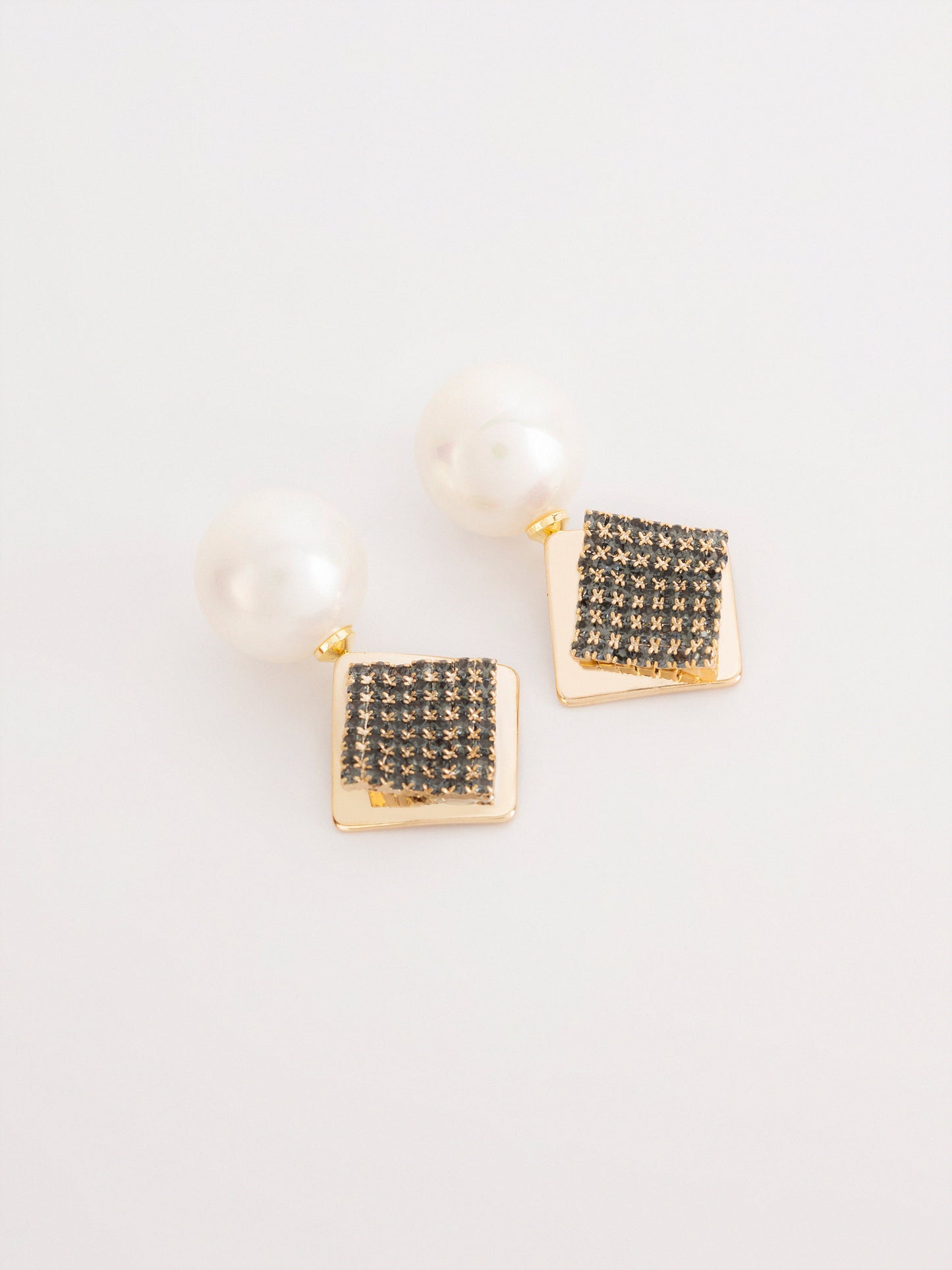 Square Stud Earrings