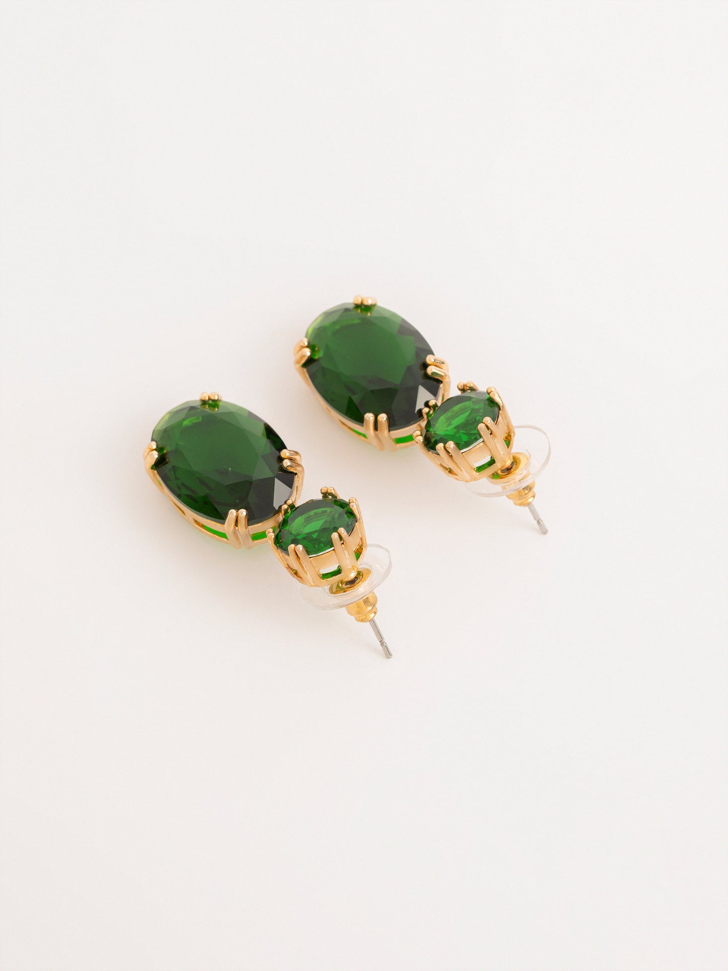 Oval Drop Earrings