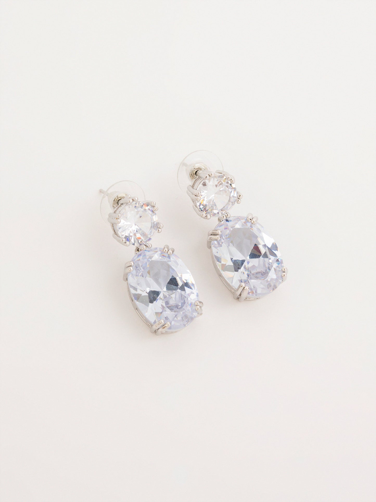 Oval Drop Earrings