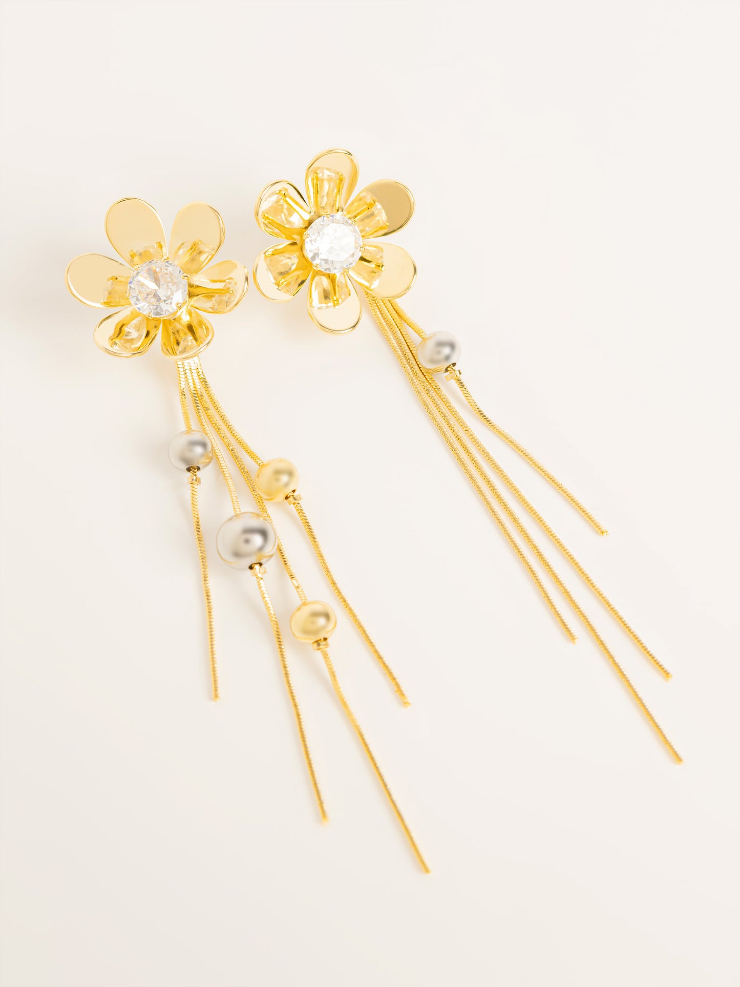 Dramatic Floral Earrings