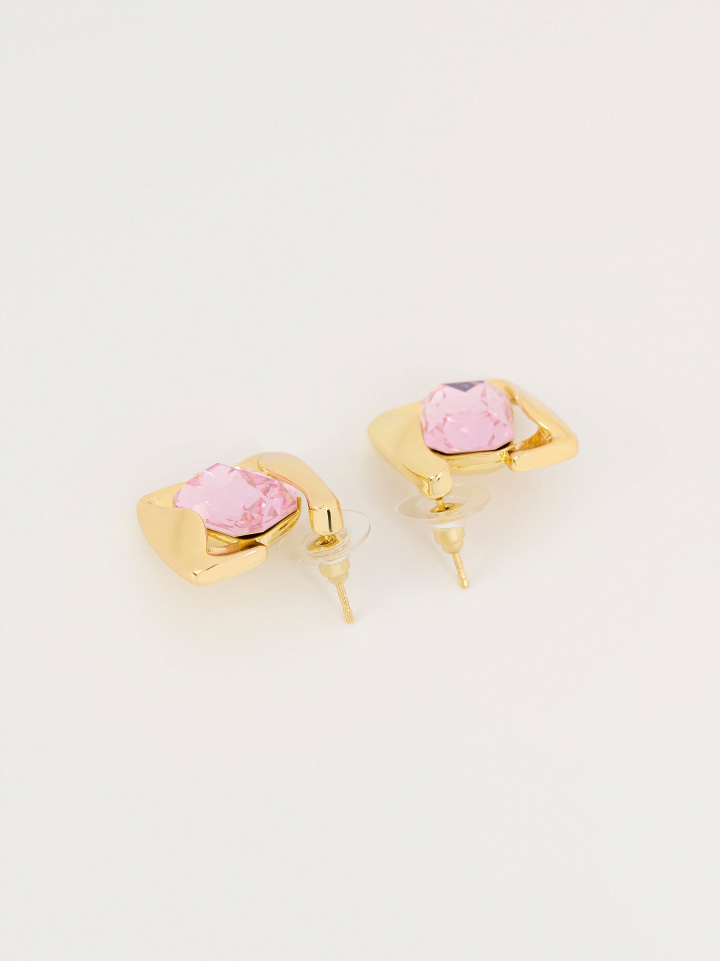 Stone Stud Earrings