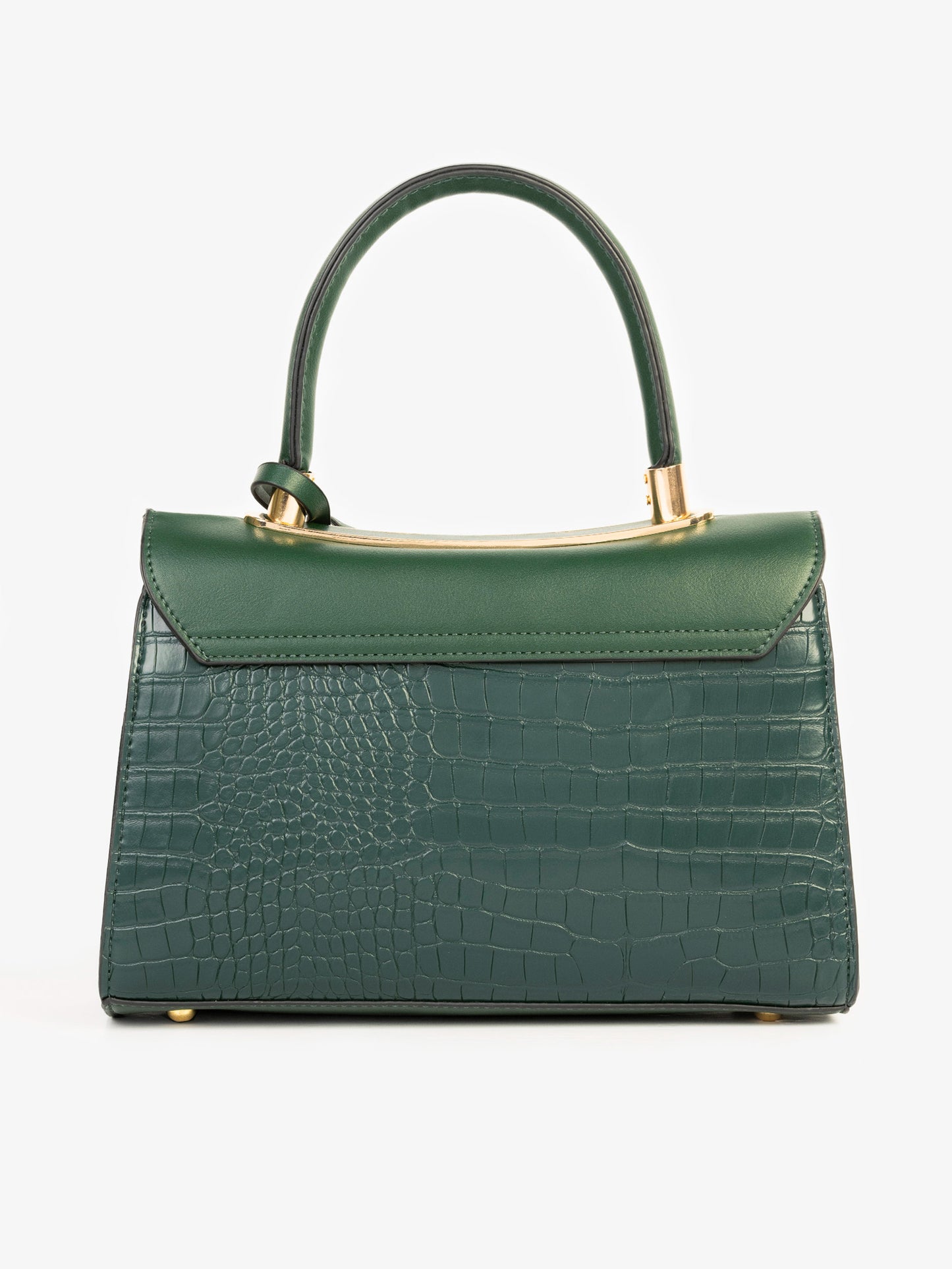 Two-tone Textured Handbag