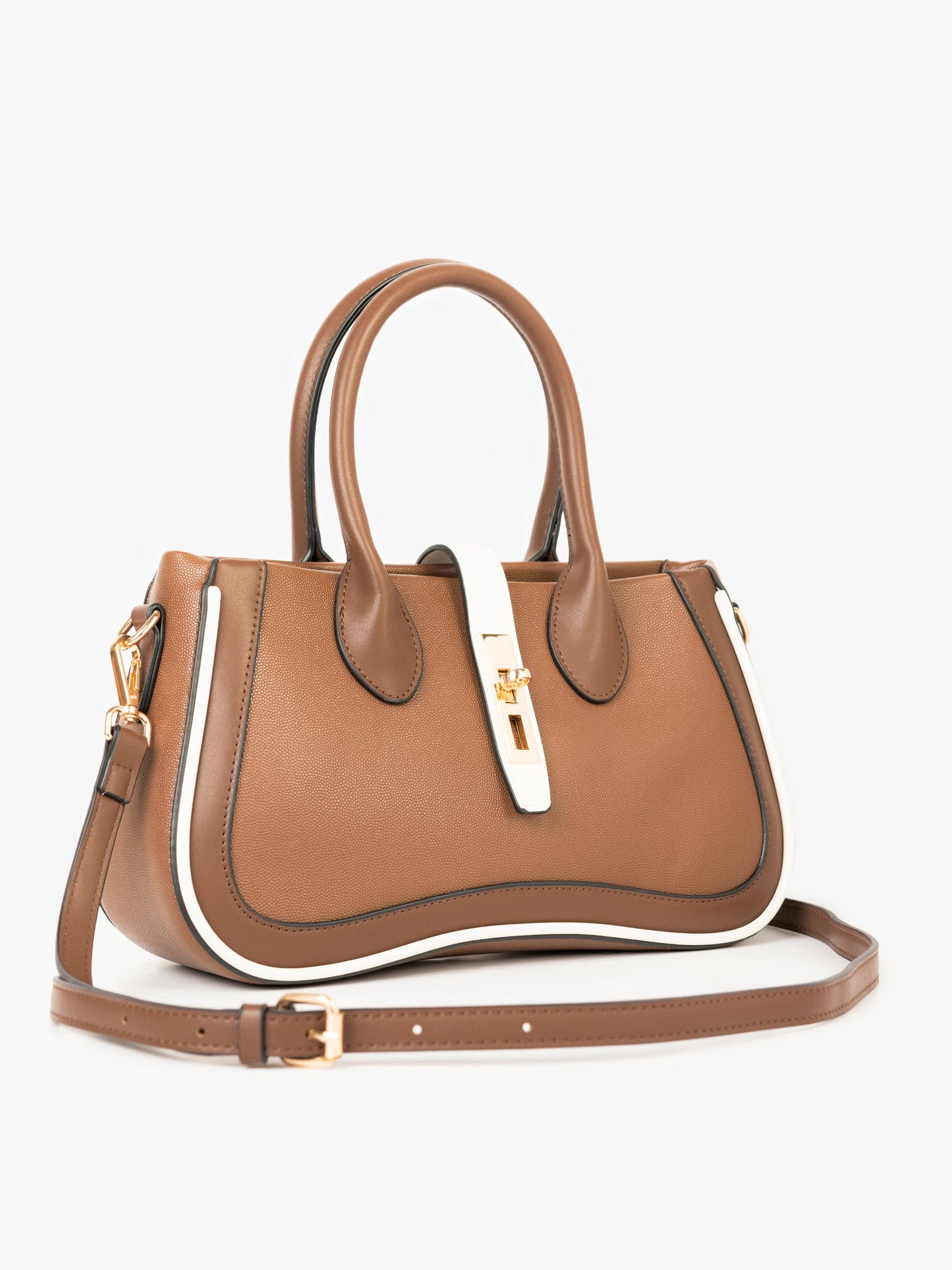 Curved Silhouette Handbag
