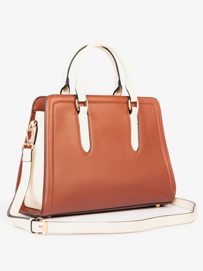 Two-tone Classic Handbag