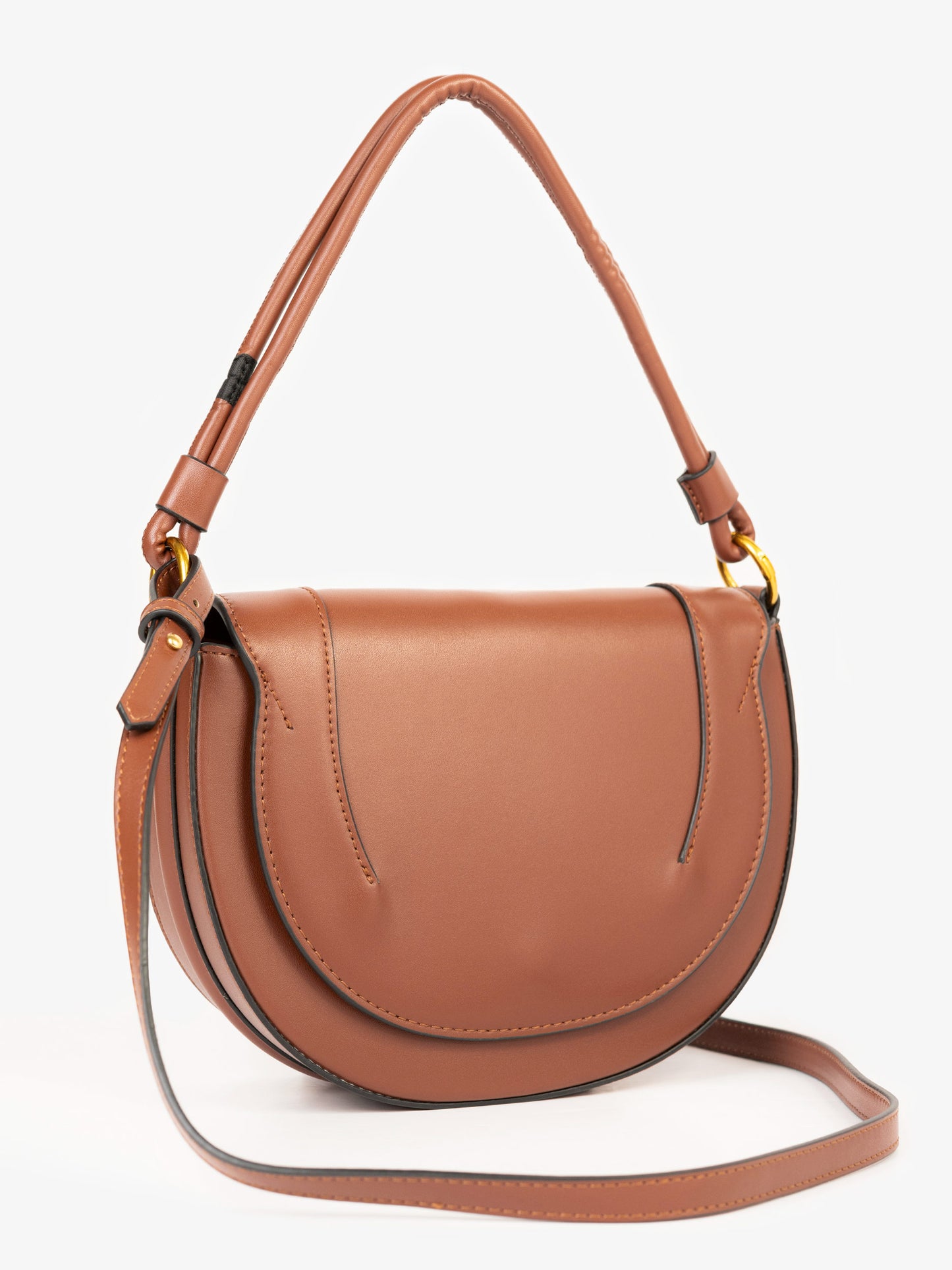 Flap Saddle Handbag
