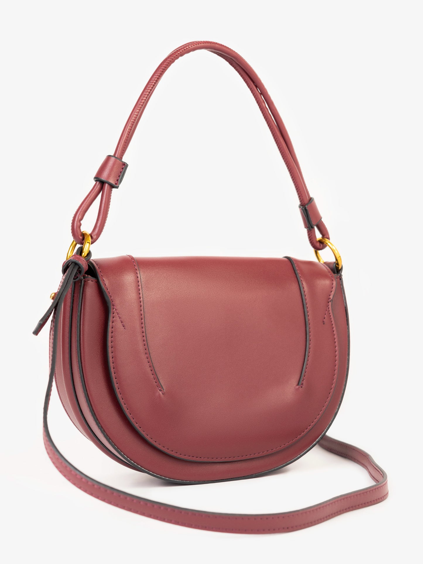 Flap Saddle Handbag