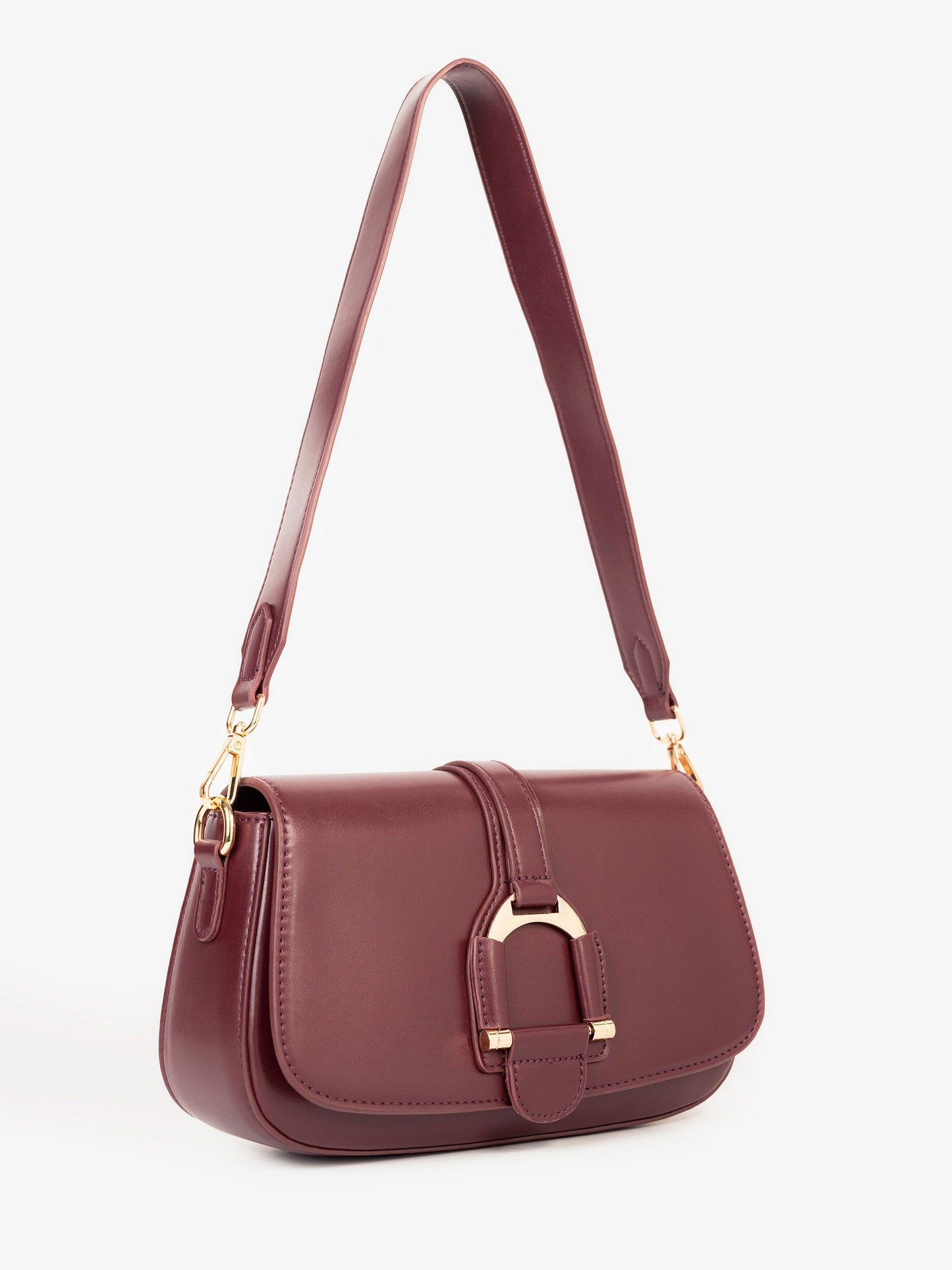 Saddle Flap Handbag