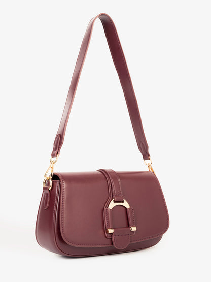 Saddle Flap Handbag