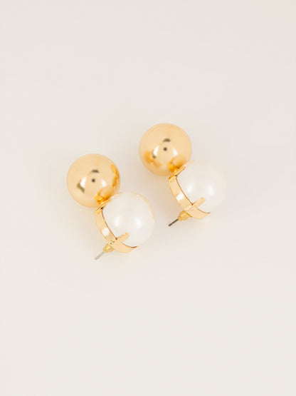 Sphere Stud Earrings