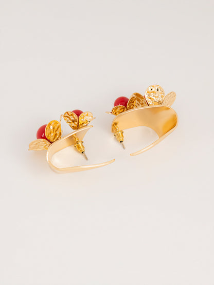 Floral Cluster Earrings