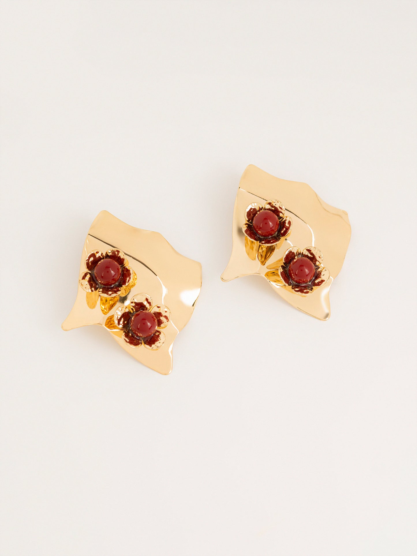 Floral Irregular Earrings