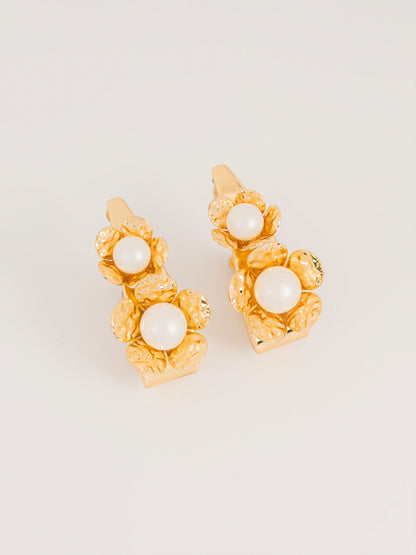 Vintage Floral Earrings