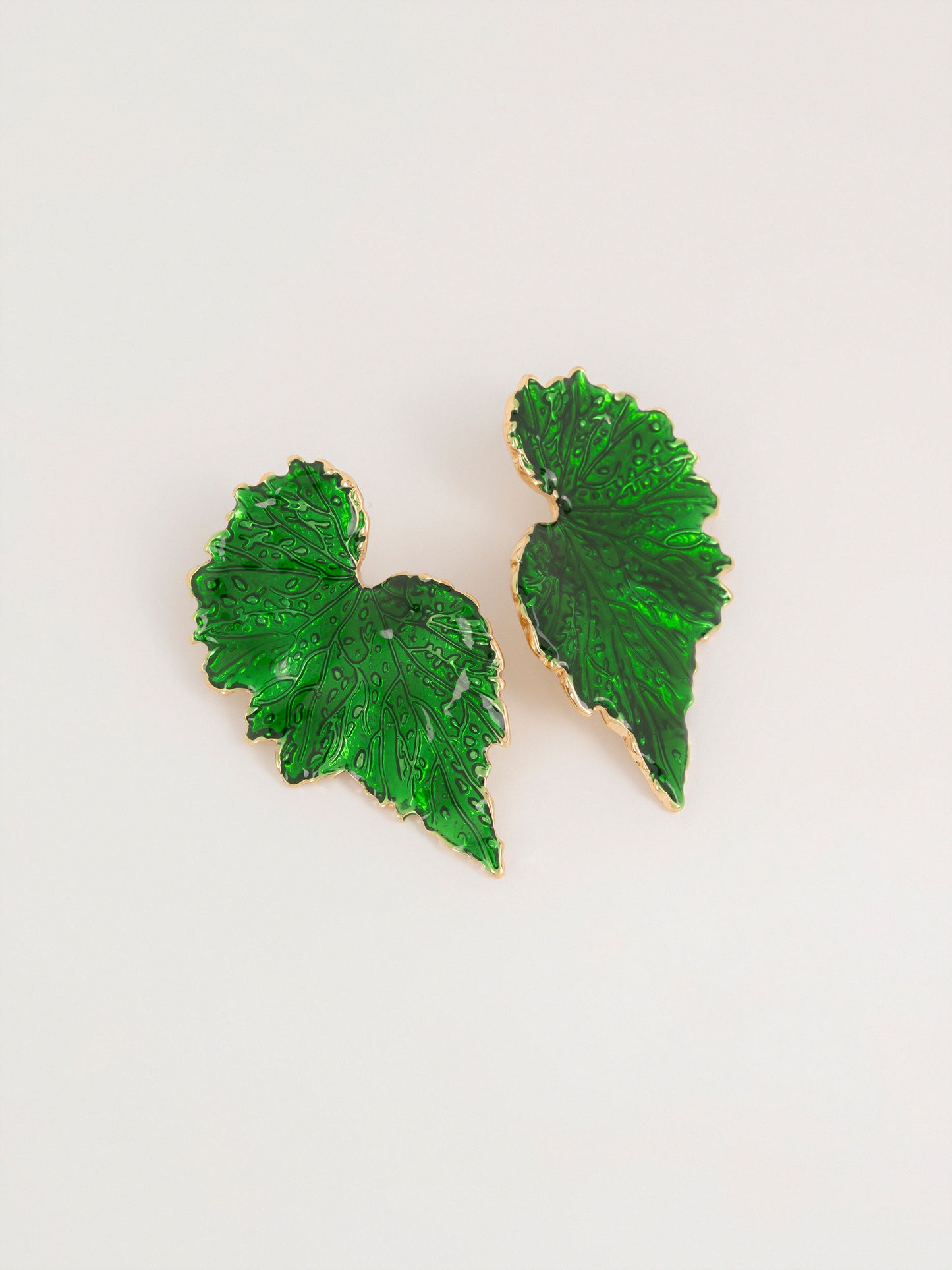 Leaf Stud Earrings