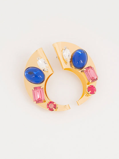 Colorful Gemstone Earrings