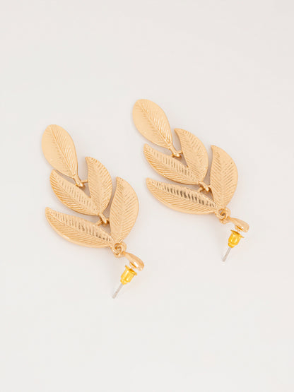 Dangle Leaf Earrings