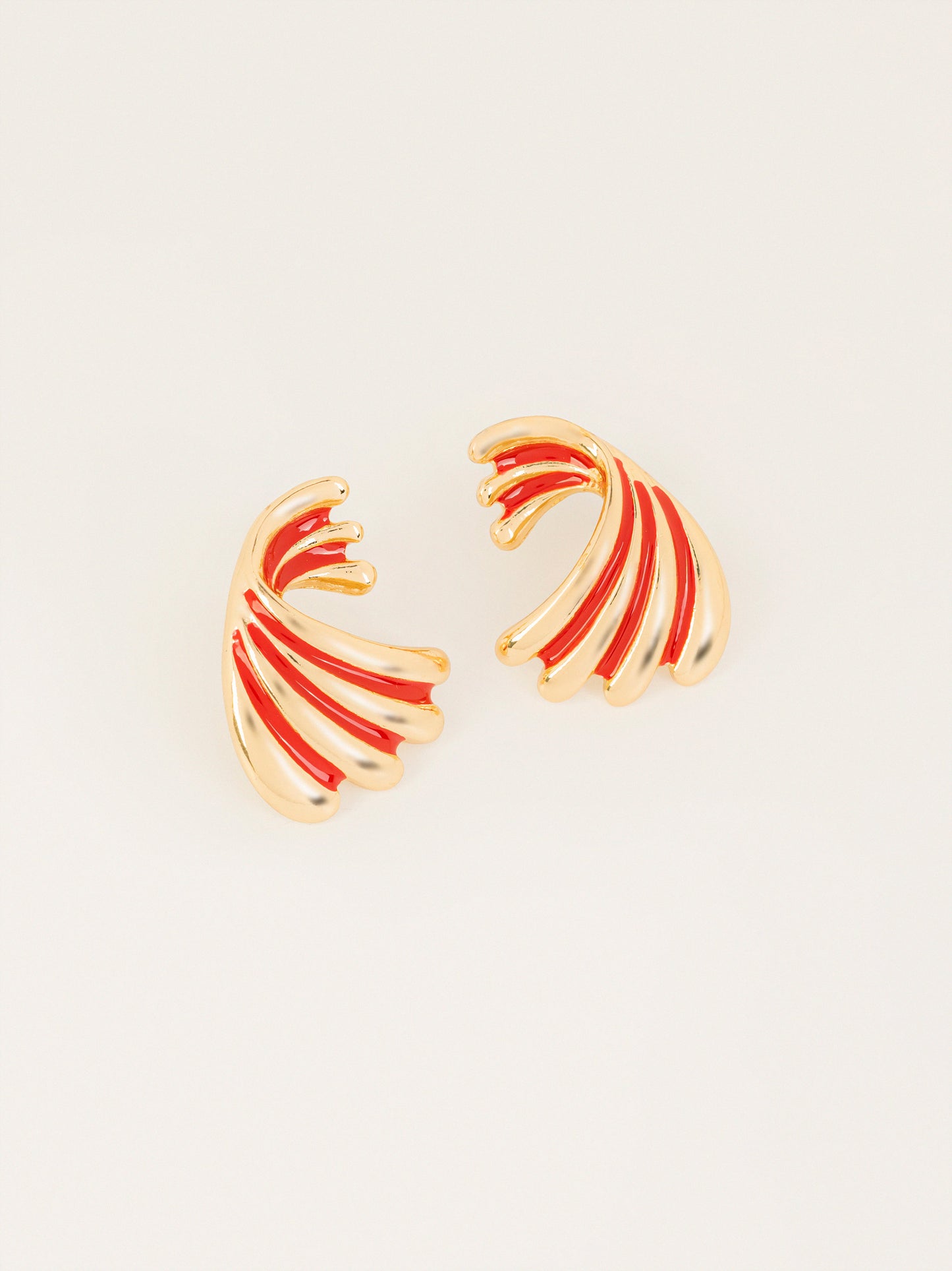 Wave Stud Earrings