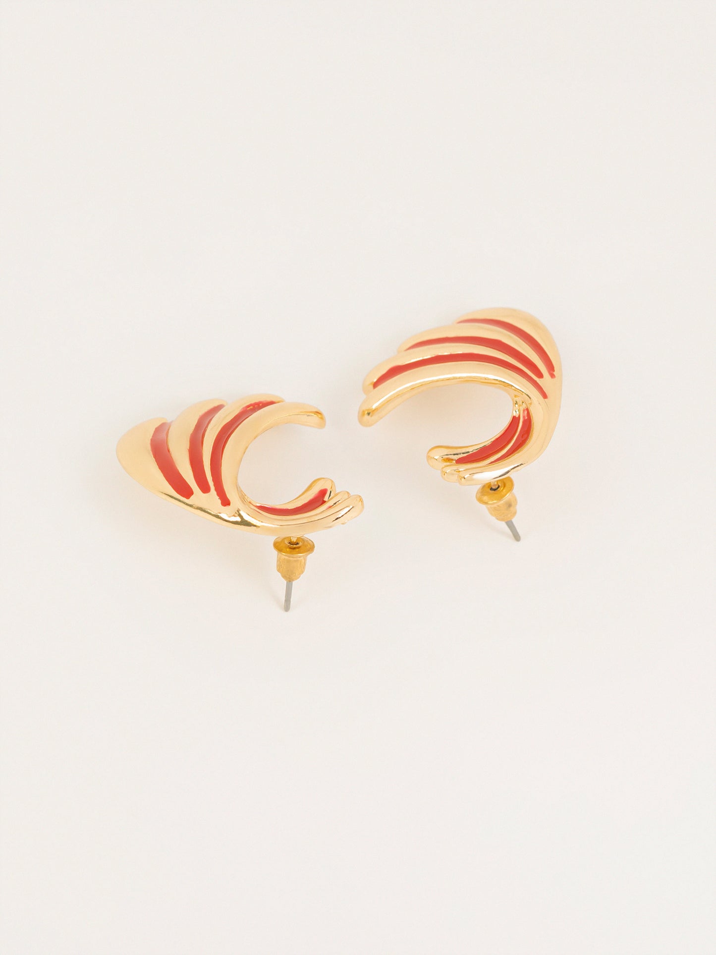 Wave Stud Earrings