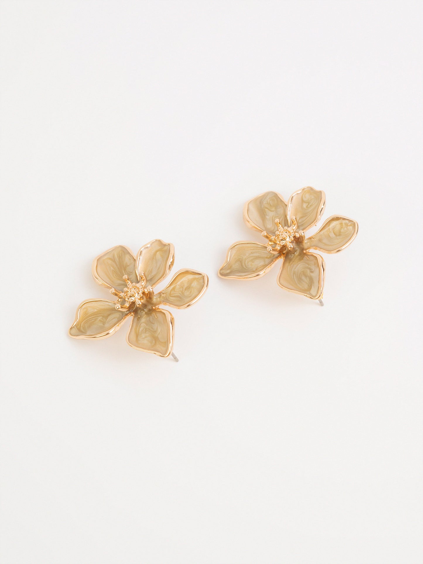 Petal Enamel Earrings