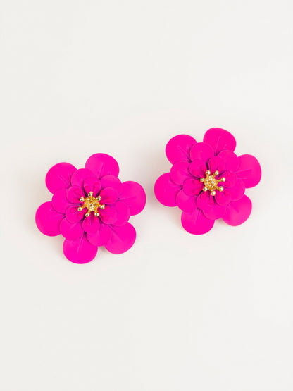 Floral Stud Earrings