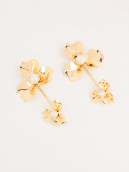 Floral Drop Earrings