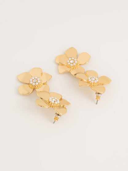 Floral Stud Earrings