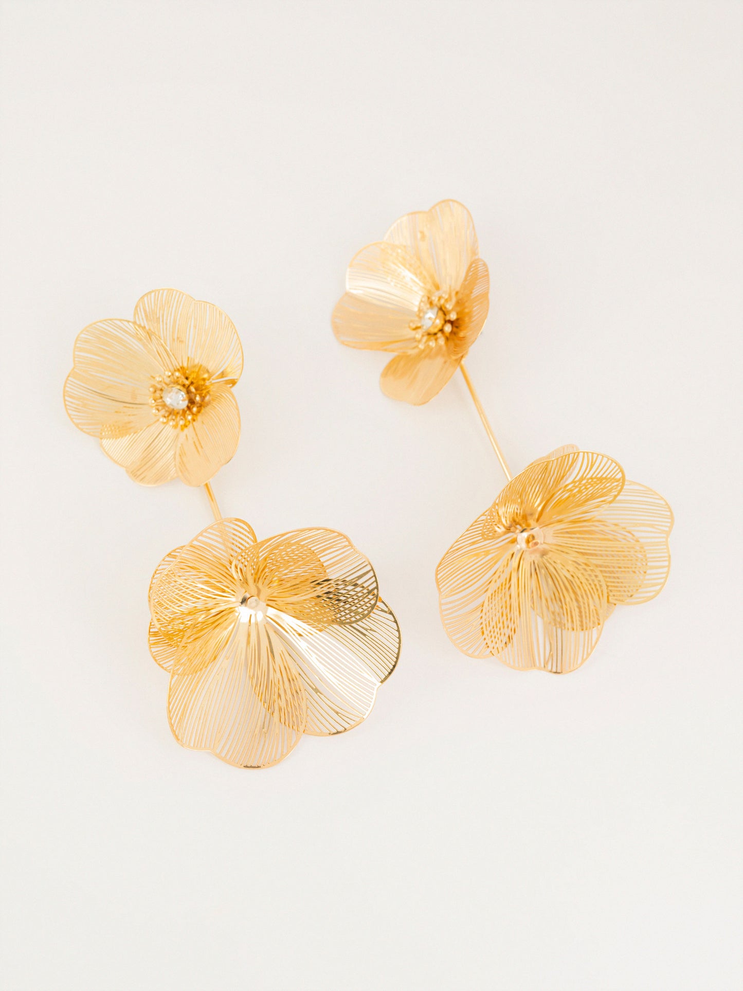 Floral Drop Earrings