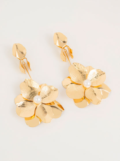 Floral Drop Earrings