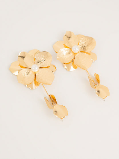 Floral Drop Earrings