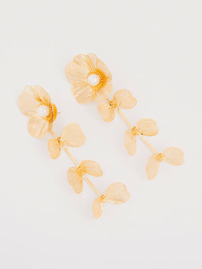 Floral Drop Earrings