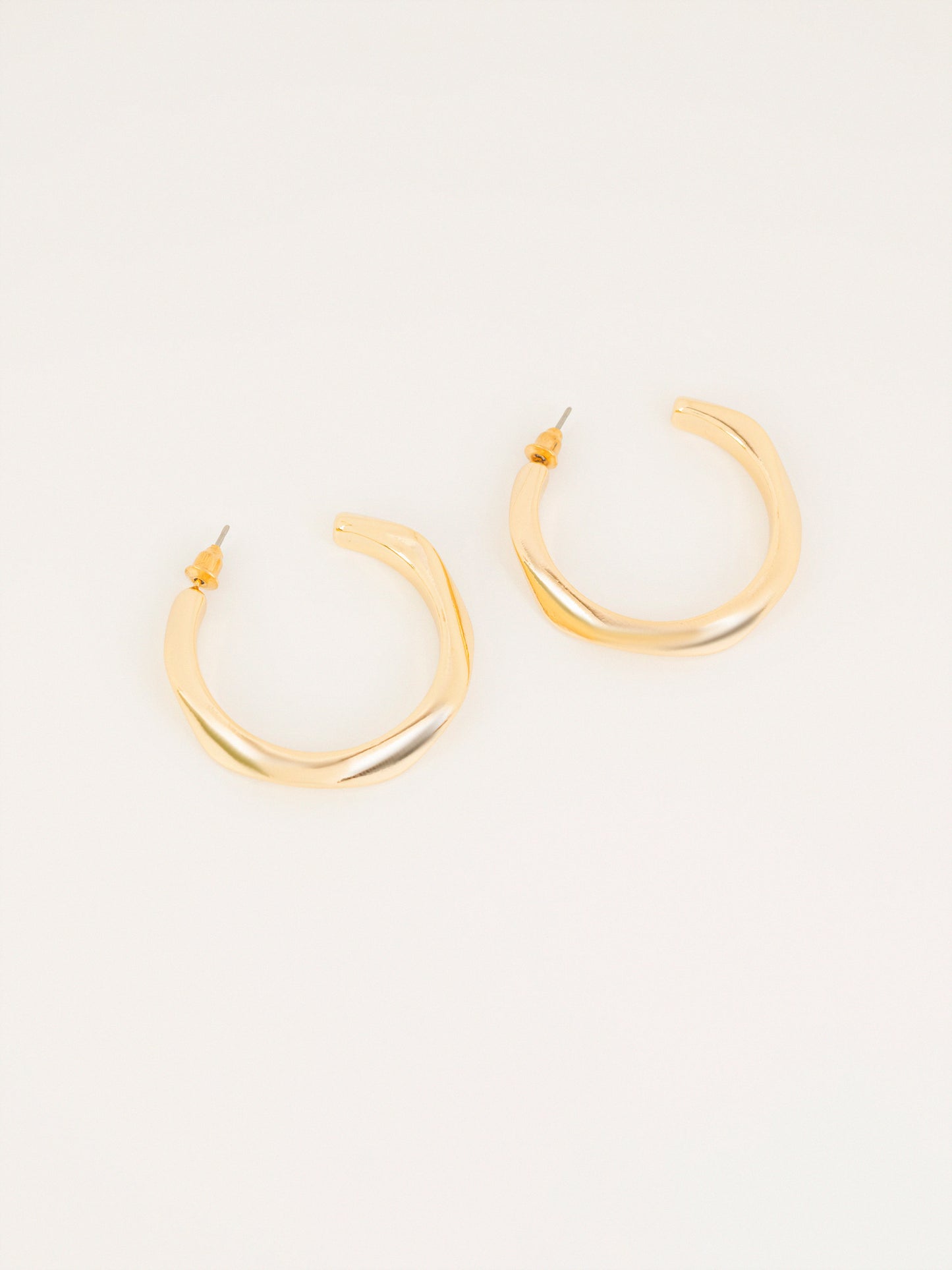Twist Hoop Earrings
