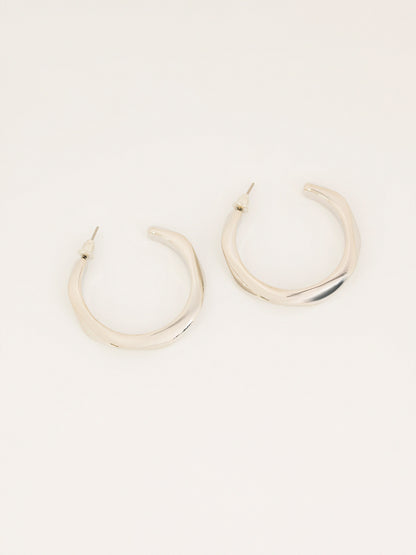 Twist Hoop Earrings
