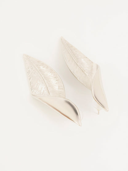 Curve Leaf Earrings
