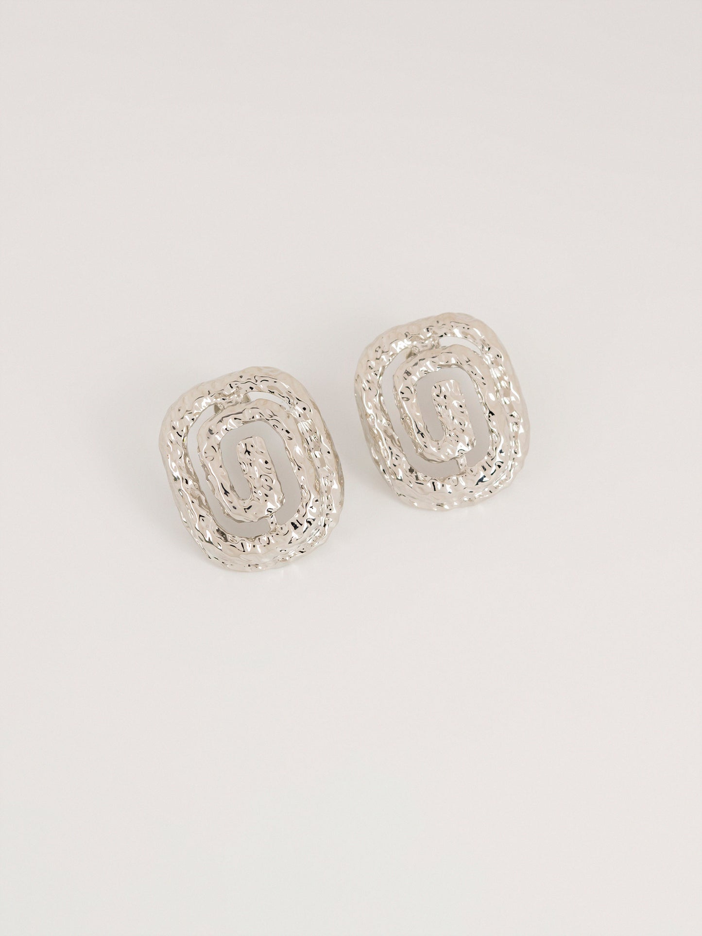Spiral Stud Earrings