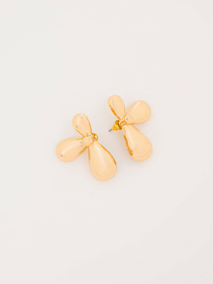 Teardrop Stud Earrings