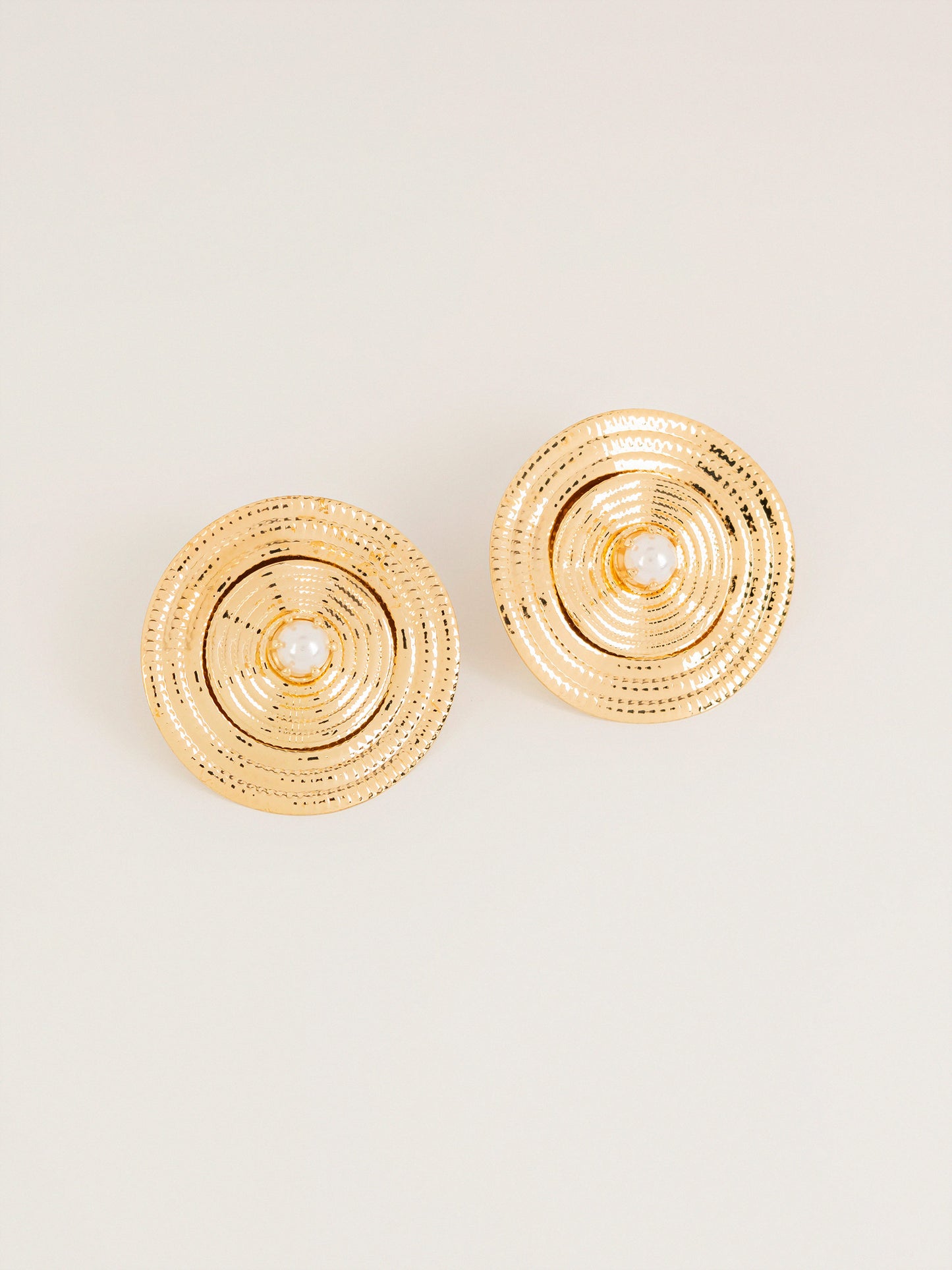 Spiral Stud Earrings