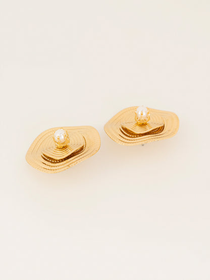 Spiral Stud Earrings