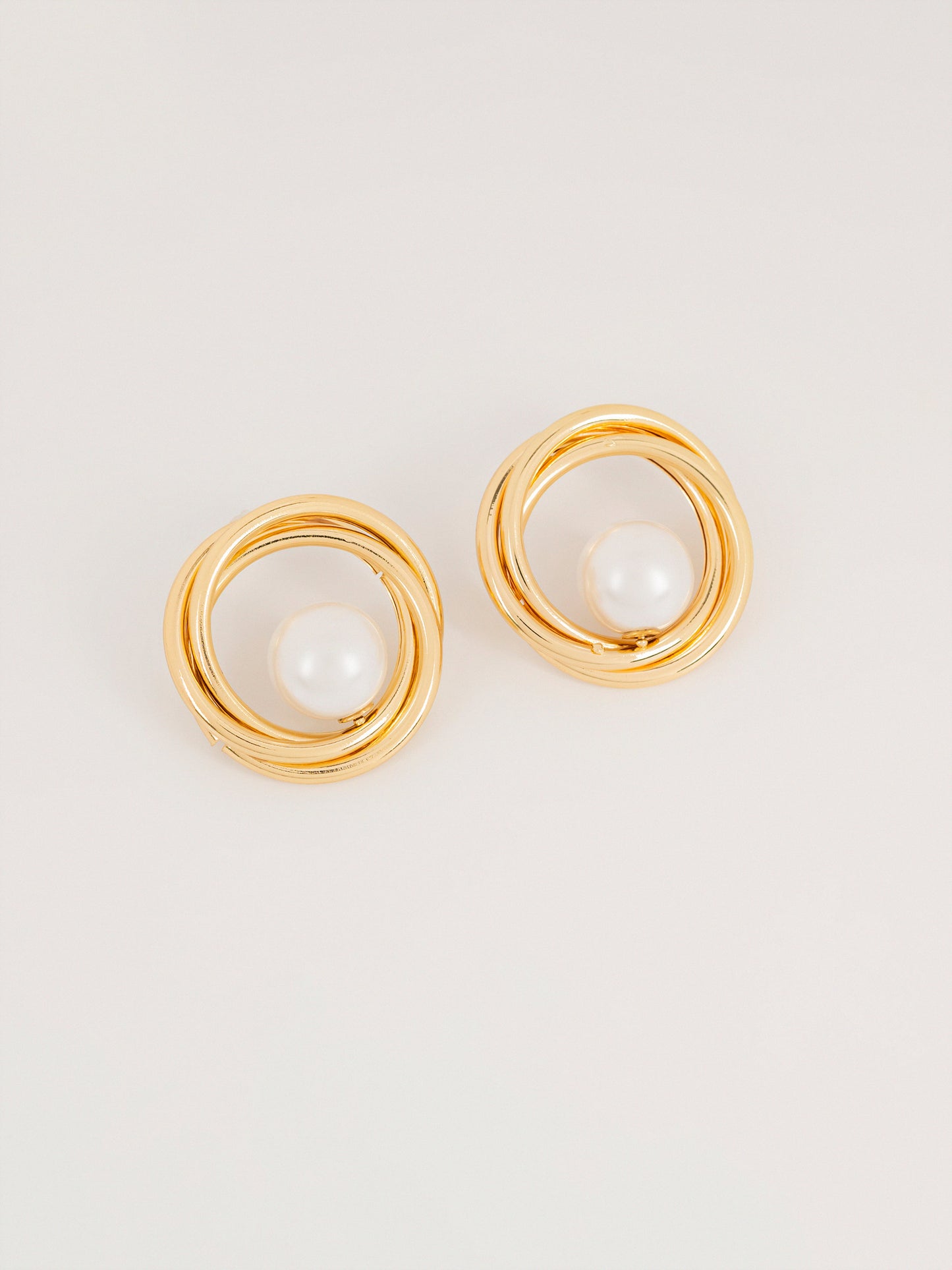 Orbit Pearl Earrings