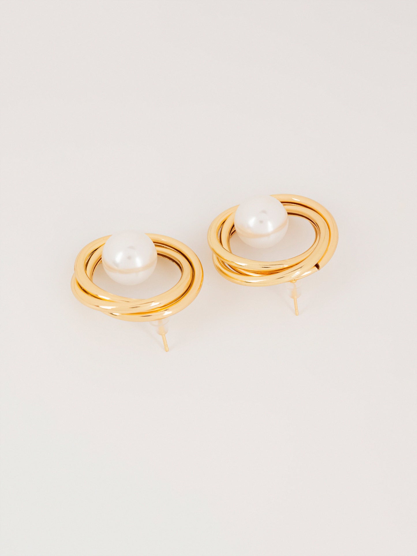 Orbit Pearl Earrings