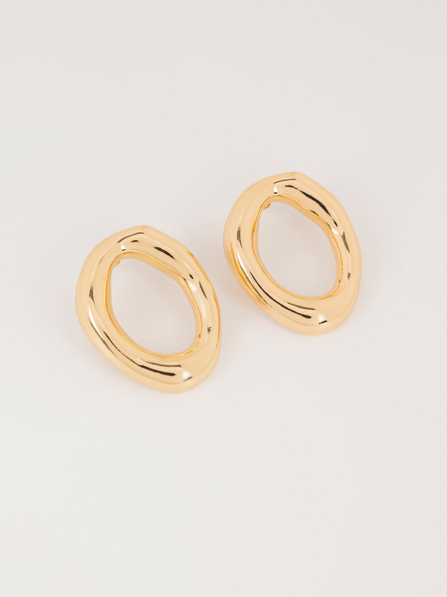 Sculptural Hoop Earrings