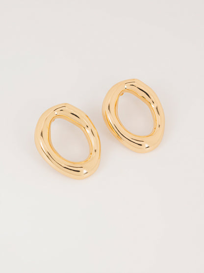 Sculptural Hoop Earrings