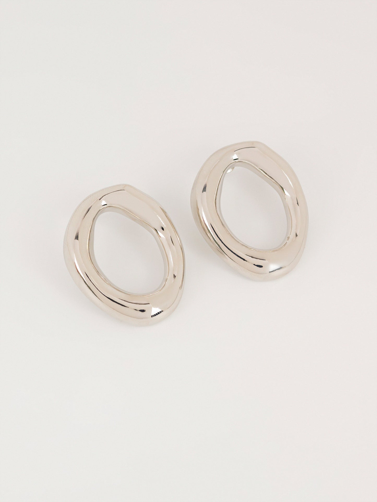Sculptural Hoop Earrings