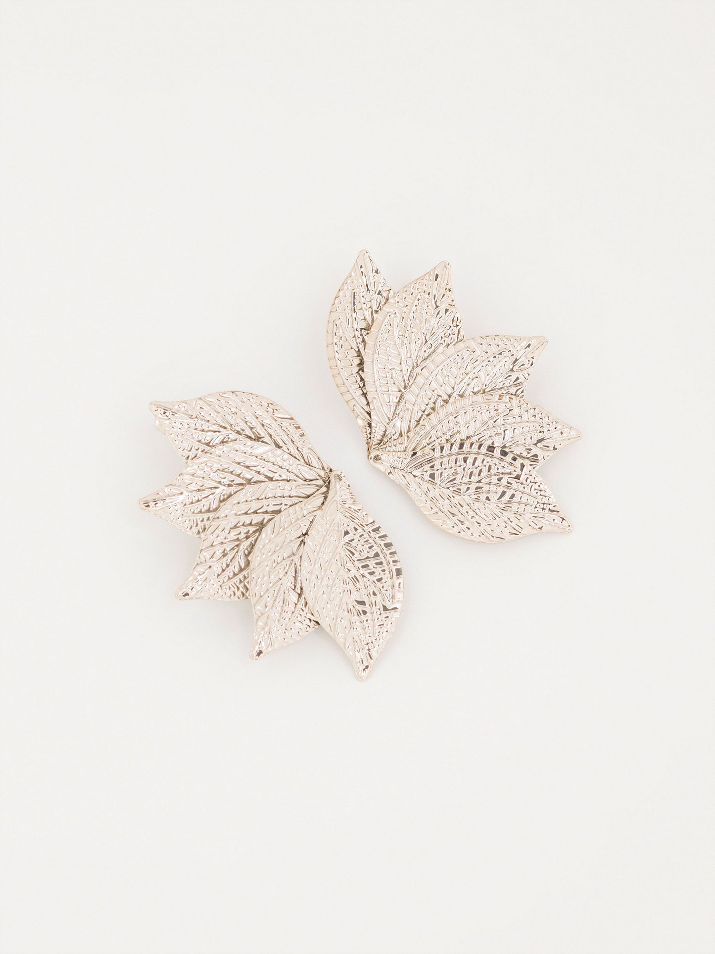 Leaf Textured Earrings