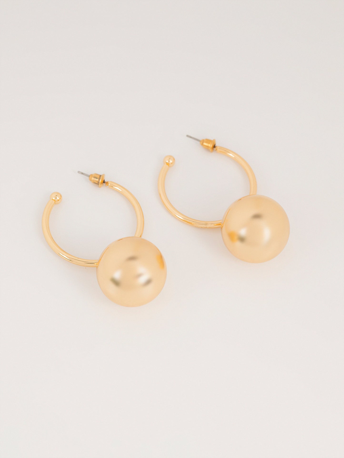 Spherical Hoop Earrings