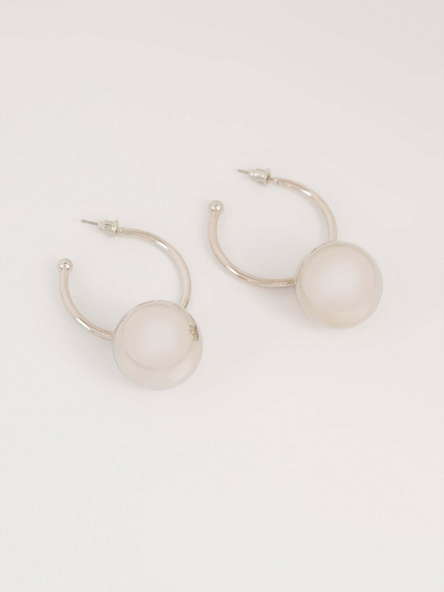 Spherical Hoop Earrings