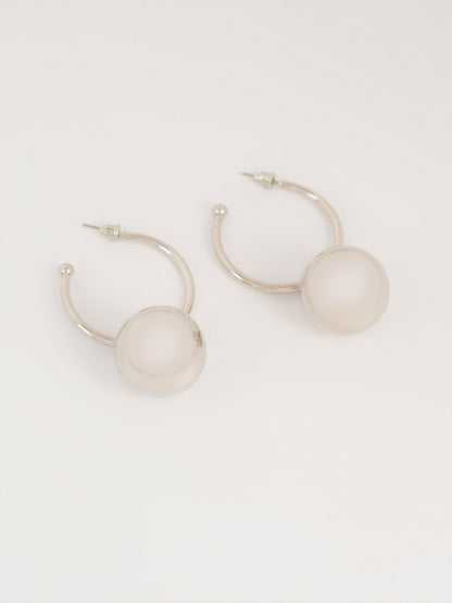 Spherical Hoop Earrings